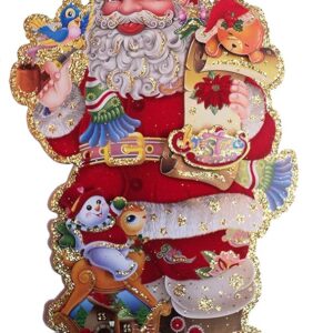 Merry Christmas Santa Claus Wall Stickers